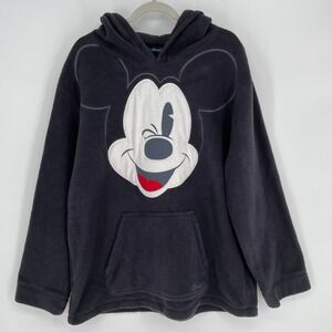 Disneyland Paris Mickey Mouse Fleece Hoodie Pullover‎